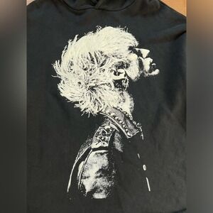 Machine Gun Kelly Mainstream Sellout Graphic Hoodie Black Mens Size L